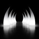 Scultura luminosa Horn Light Plust Collection