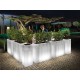 Fioriera luminosa Nebula colonna by Lyxo Design