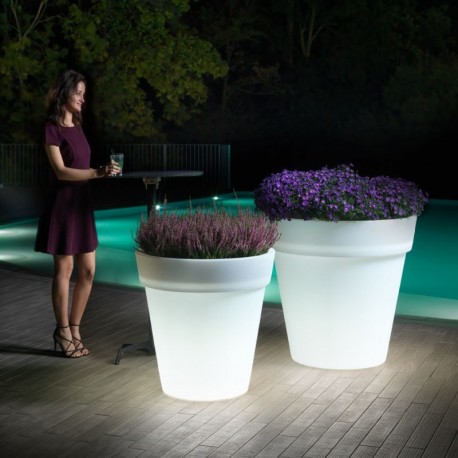 Vaso cachepot EASY luminoso by Lyxo Design