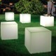 Pouf / Tavolino Home Fitting cubo luminoso by Lyxo Design