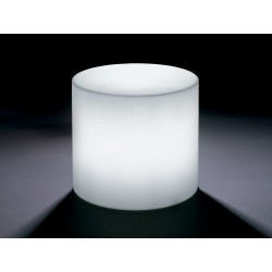 Pouf Home Fitting cilindro luminoso by Lyxo Design