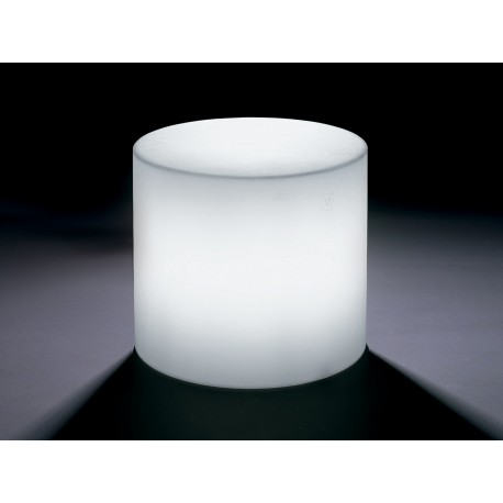 Pouf / Tavolino Home Fitting cilindro luminoso by Lyxo Design