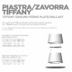 Tavolo TIFFANY alto con luce by Lyxo Design