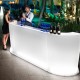 Bancone Bar illuminato Marvy (corner) by Lyxo Design