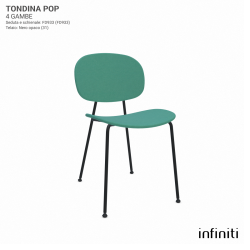 Sedia Tondina PCR by Infiniti Design