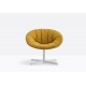 Poltroncina girevole Gliss Lounge 360 by Pedrali