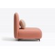 Pouf Buddy con schienale 212S by Pedrali