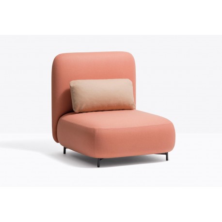 Pouf Buddy con schienale 212S by Pedrali