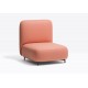 Pouf Buddy con schienale 212S by Pedrali