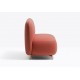 Pouf Buddy con schienale 214S by Pedrali