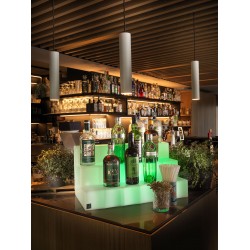 Espositore bar portabottiglie luminoso MARVY by Lyxo Design