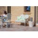 Divanetto da giardino Liberty by PARIGIANI