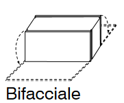 Modulo con anta ribalta - apertura bifacciale